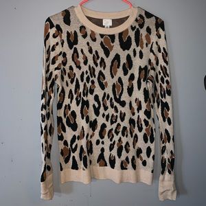 Cheetah sweater